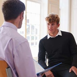 Starting a conversation with a child or young person